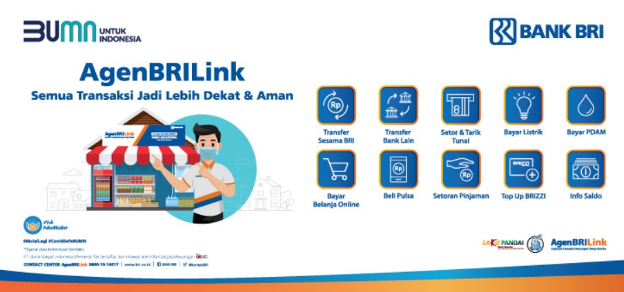 Cara Daftar Agen BRI Link dan Syaratnya