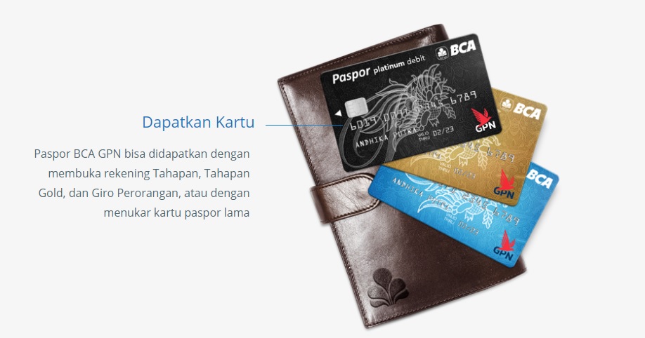 Kartu Debit BCA Siver, Gold dan Platinum