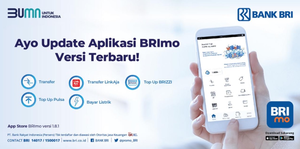 BRI Mobile Memudahkan Para Nasabah Bank BRI