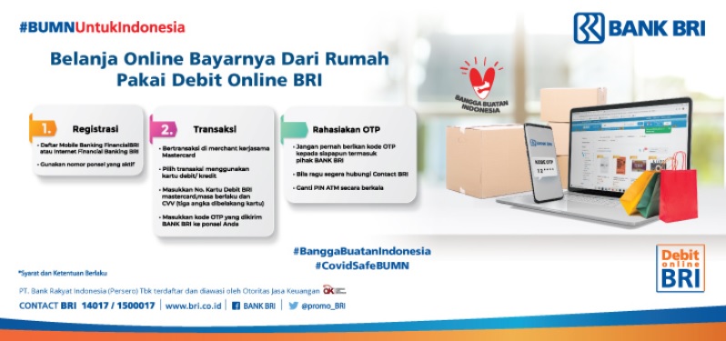 Bayar tagihan Shopee Via BRI