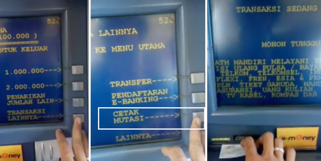 Cara Mudah Cek Mutasi ATM MANDIRI Anda