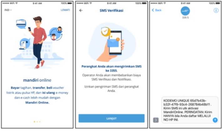 Daftar dan keuntungan Mandiri Mobile