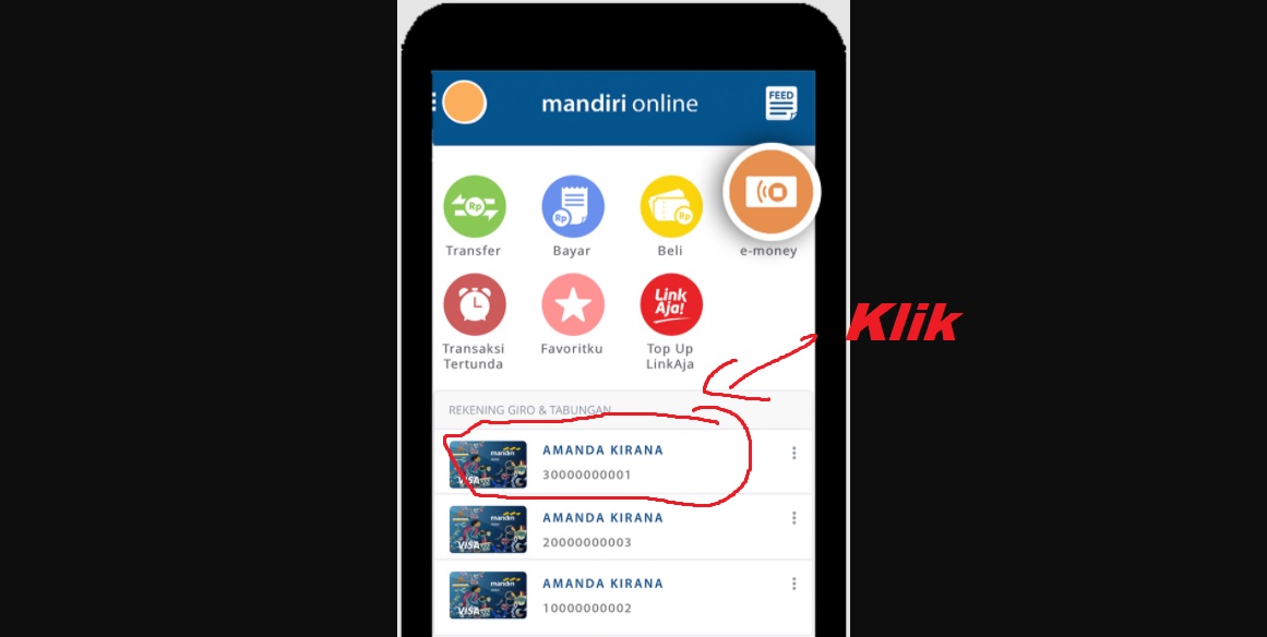 Cara Cek Saldo ATM Mandiri Lewat Mandiri Online (Mandiri Mobile)