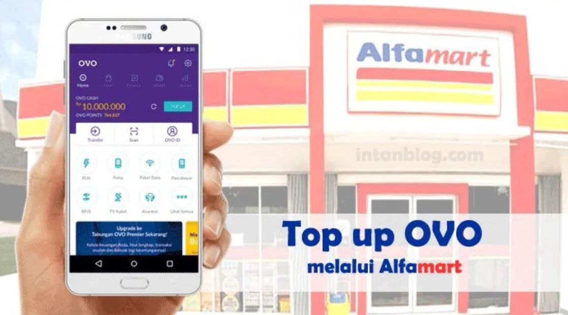 Topup Saldo Ovo di Alfamart