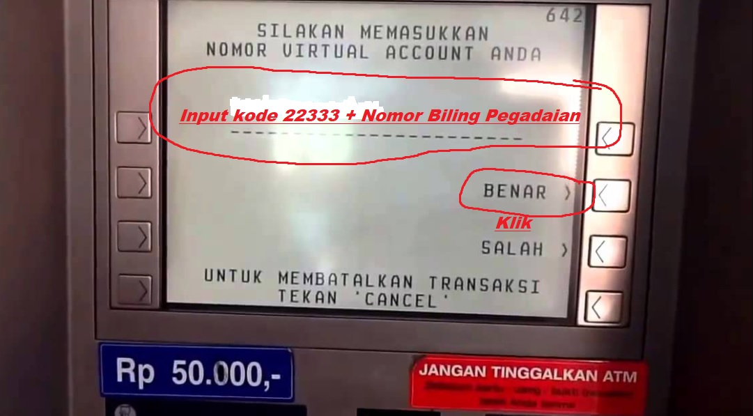 Cara Bayar Cicilan Pegadaian Via ATM BCA