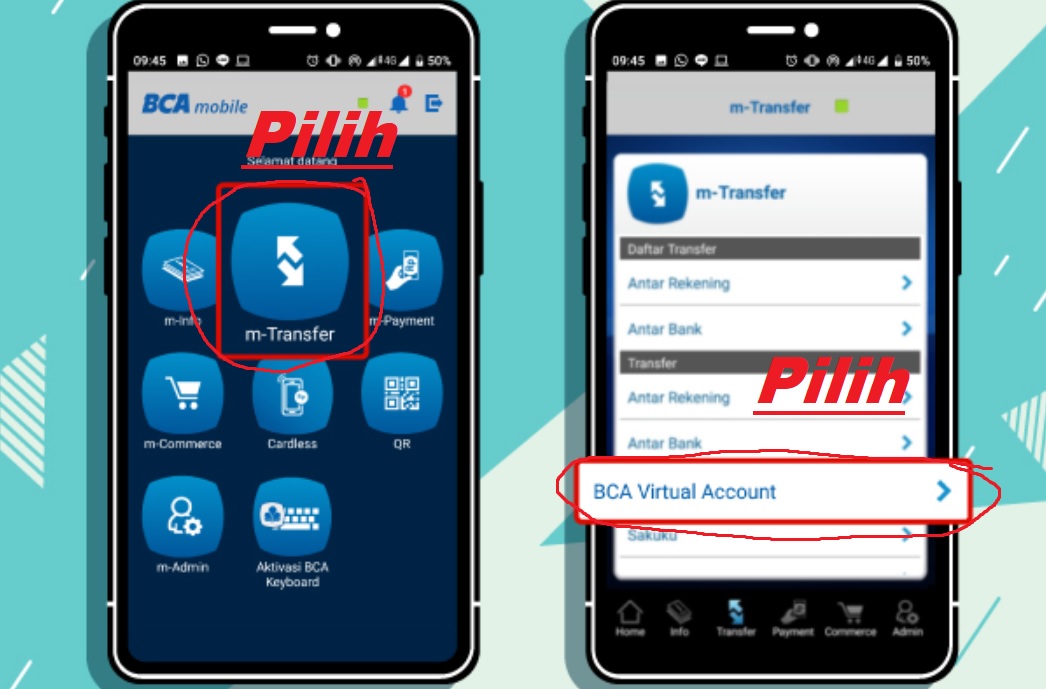 Cara Bayar Deposit Indihome Lewat BCA Mobile (m-Banking BCA)