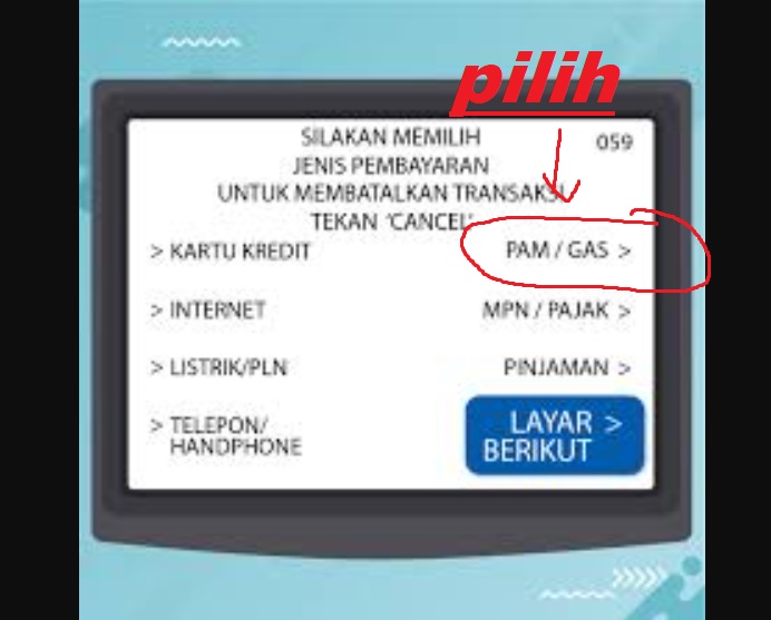 Cara Bayar PDAM Lewat ATM BCA