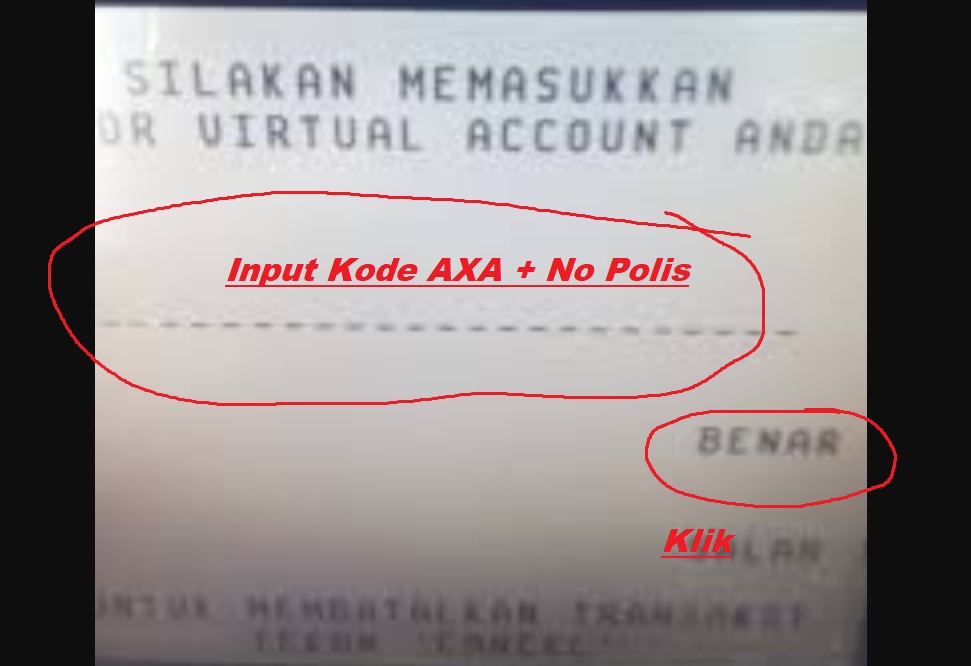 Cara Bayar Premi AXA Lewat ATM BCA