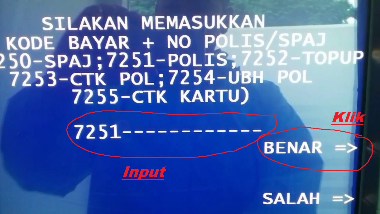 Cara Bayar Premi Prudential lewat ATM BCA