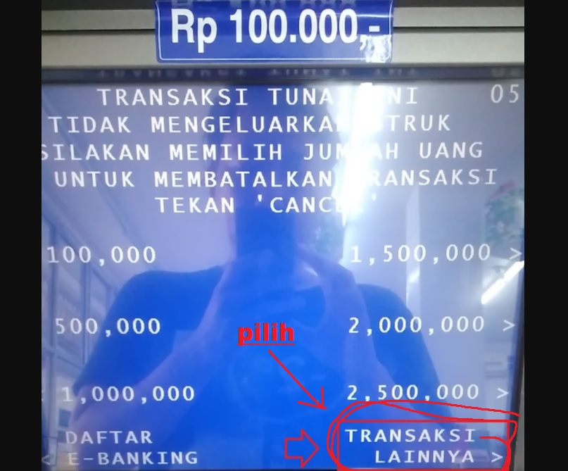 Cara Bayar tiket Kereta Api Lewat ATM BCA