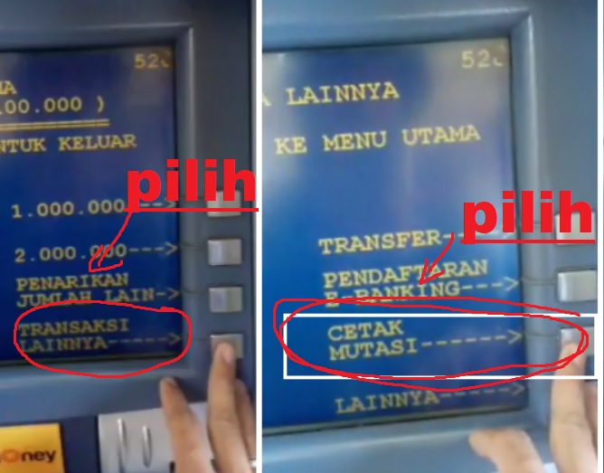 Cara Cek Mutasi BCA Lewat ATM BCA