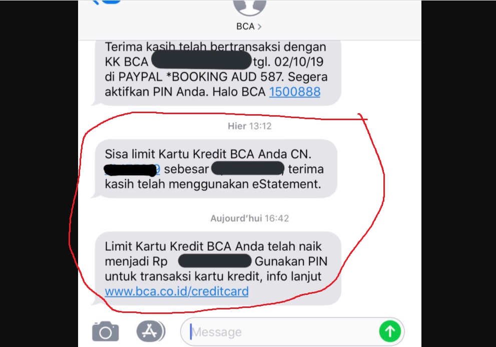 Cara Cek Tagihan Kartu Kredit BCA Lewat SMS Banking BCA