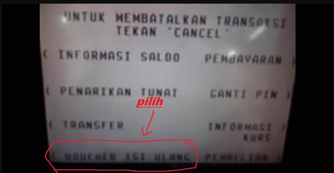 Cara Isi Pulsa Lewat ATM BCA Terbaru