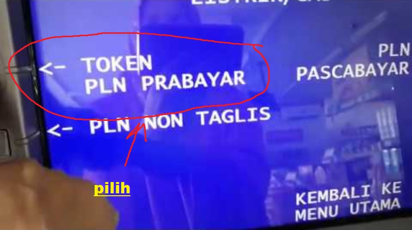Cara Isi Token Listrik lewat ATM BCA