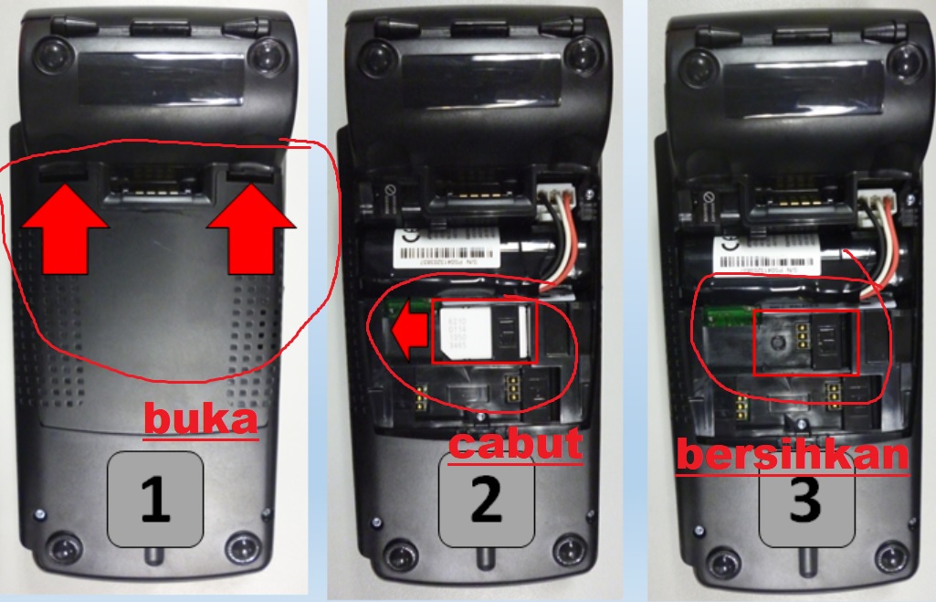 Cara Mengatasi Mesin EDC BCA Tidak Ada Sinyal dengan Melepas Simcard