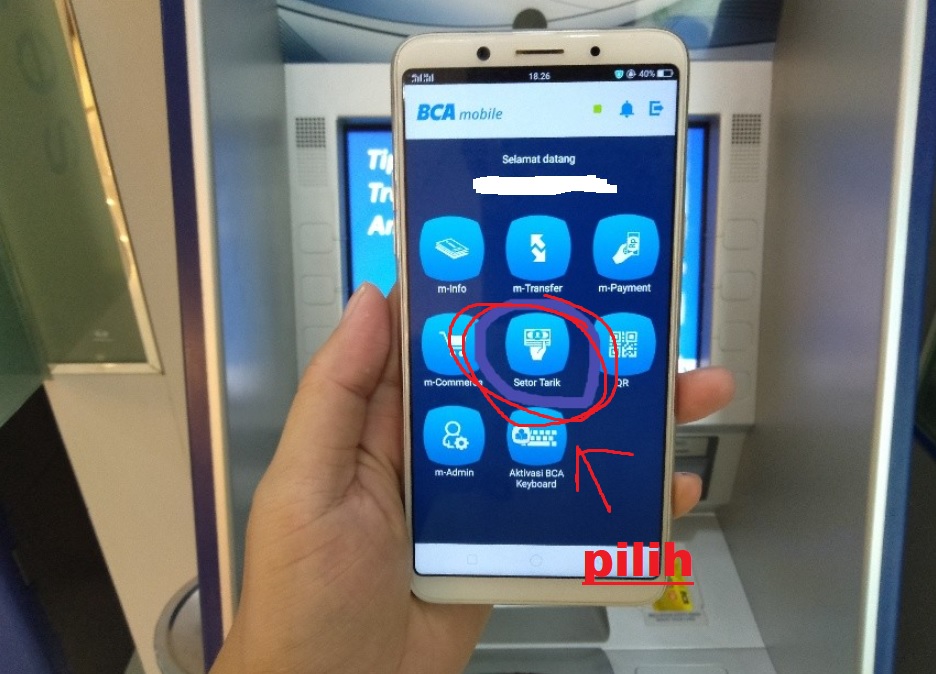 Cara Setor Tunai BCA Tanpa Kartu ATM di Mobile BCA