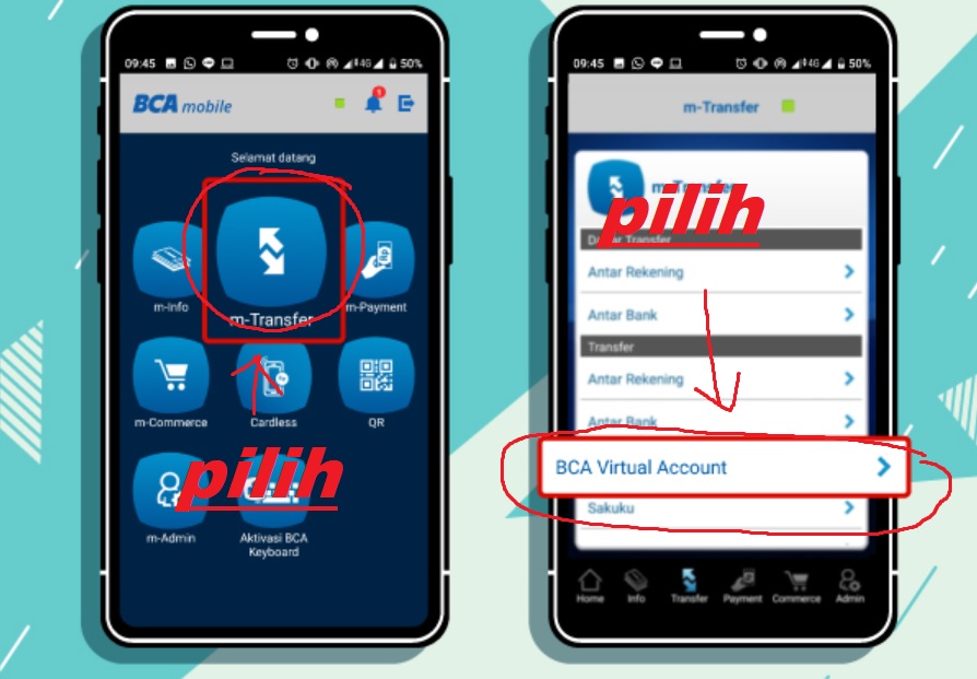 Cara Top Up Shopeepay Lewat BCA Mobile (m-banking BCA)