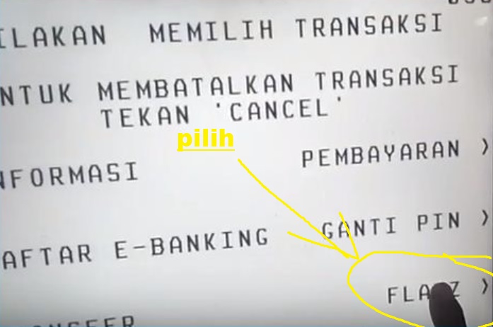 Cara isi E-Toll lewat ATM BCA