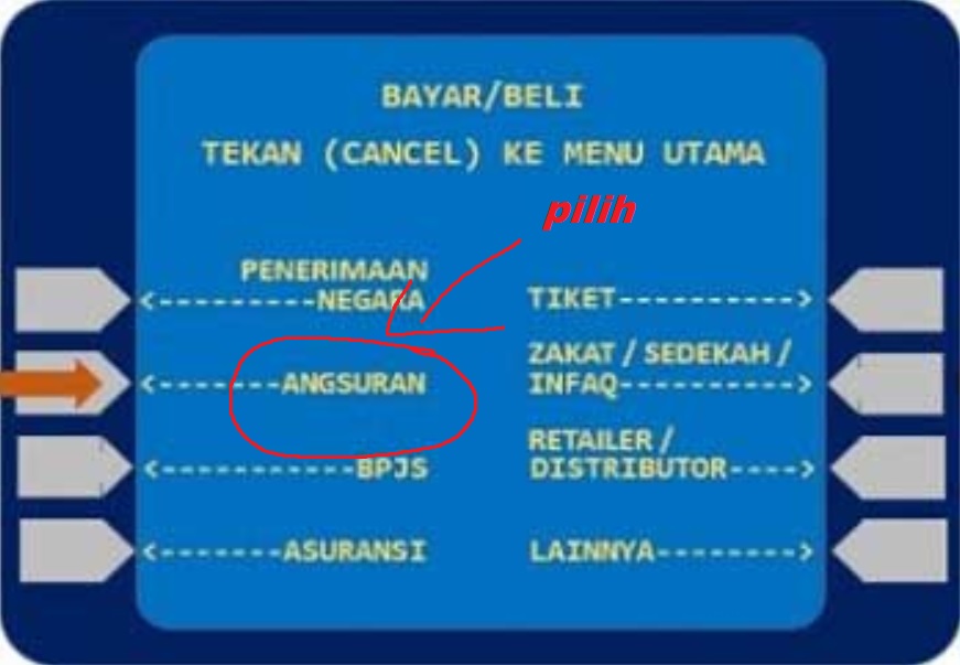 Cara Bayar Home Credit Via ATM Mandiri