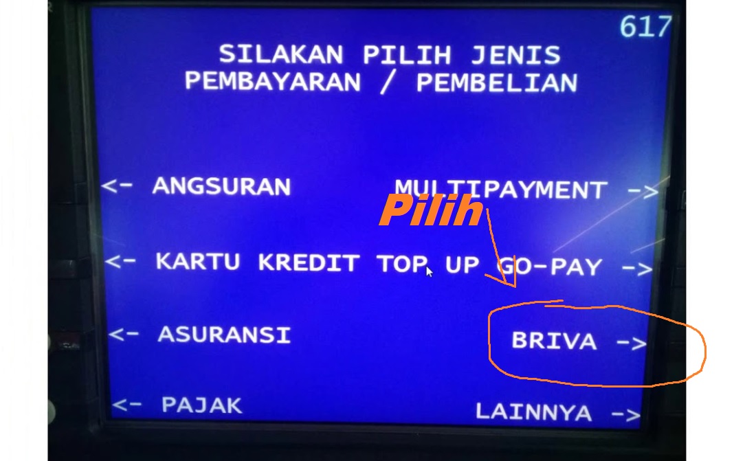 Cara Top Up OVO Lewat ATM BRI