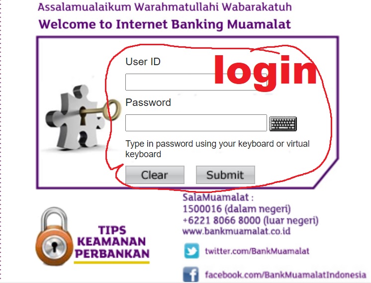 Cara Top Up OVO Lewat Internet Banking Muamalat