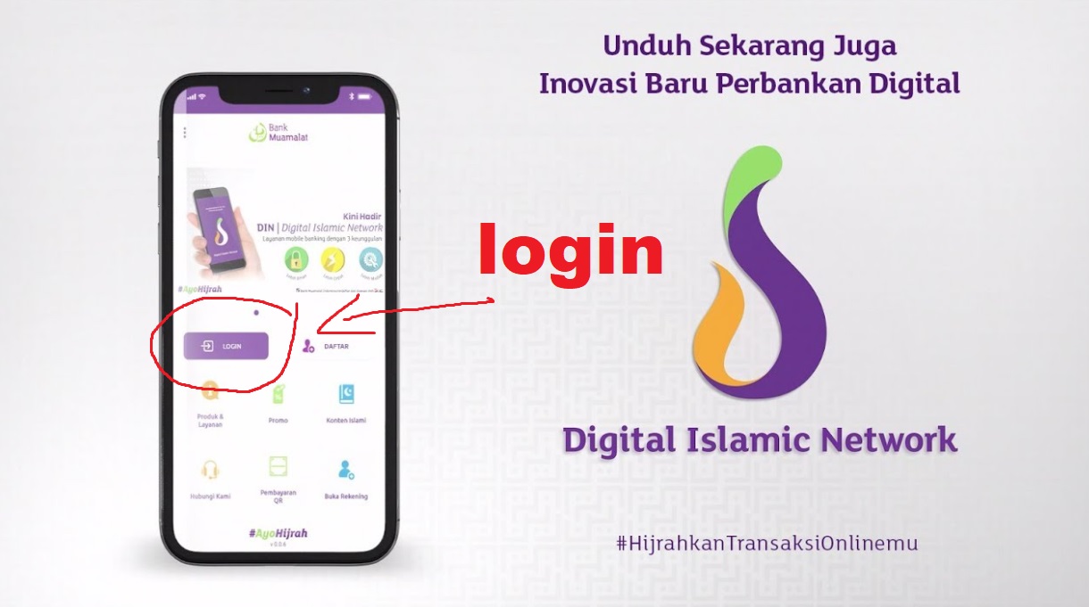 Cara Top Up OVO Lewat Mobile Banking Muamalat (Muamalat DIN)