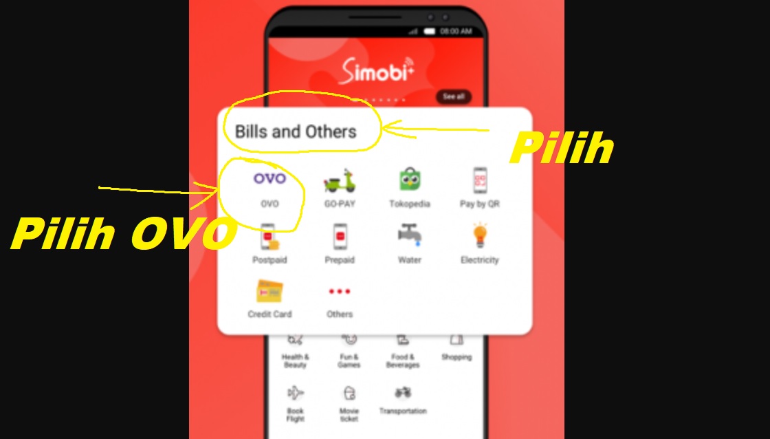 Cara Top Up OVO Lewat Mobile Banking Sinarmas (SiMobiPlus)