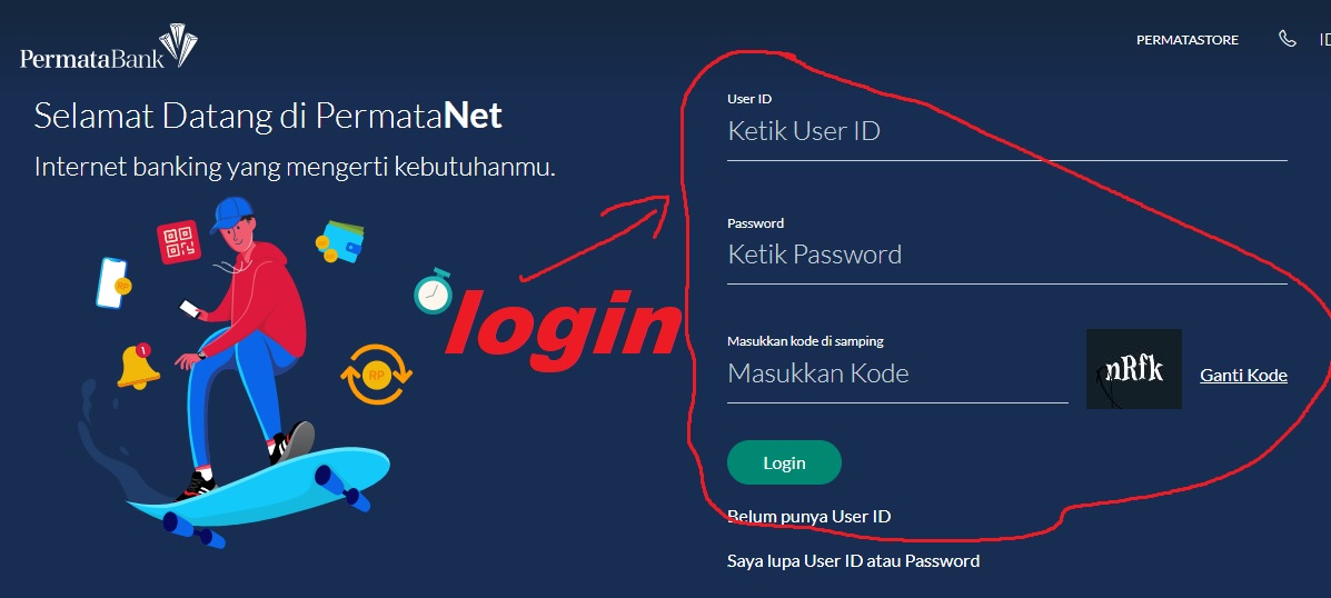 Cara Top Up OVO Lewat PermataNet (Internet Banking Permata)