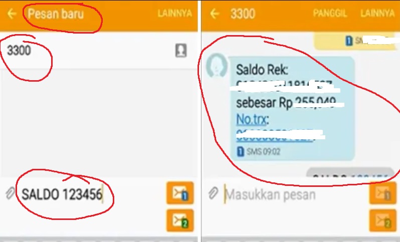 Cara Cek Saldo BRI lewat SMS Banking