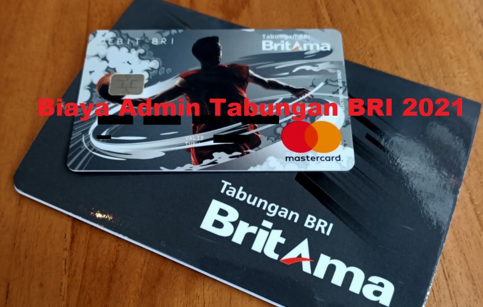Rincian Biaya Admin Tabungan Bank BRI 2021