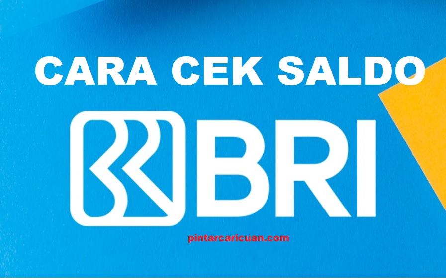 Tutorial Cek Saldo BRI Lewat Hp Mudah dan Cepat