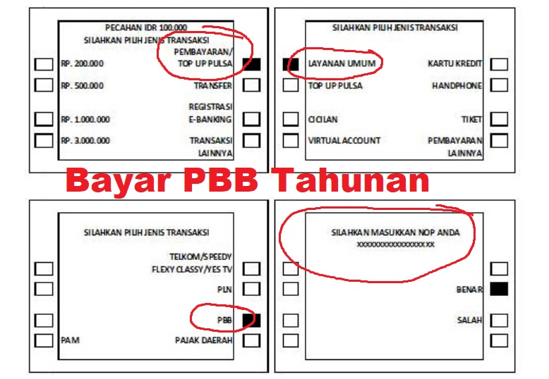 Bayar Tagihan Pajak Bumi Bangunan Lewat Maybank