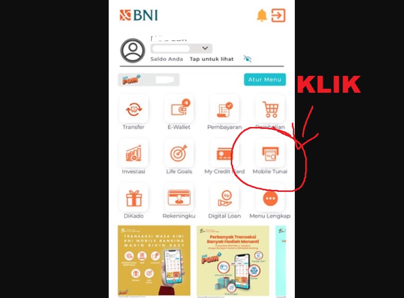 Cara Mengambil Uang di ATM BNI Tanpa Kartu